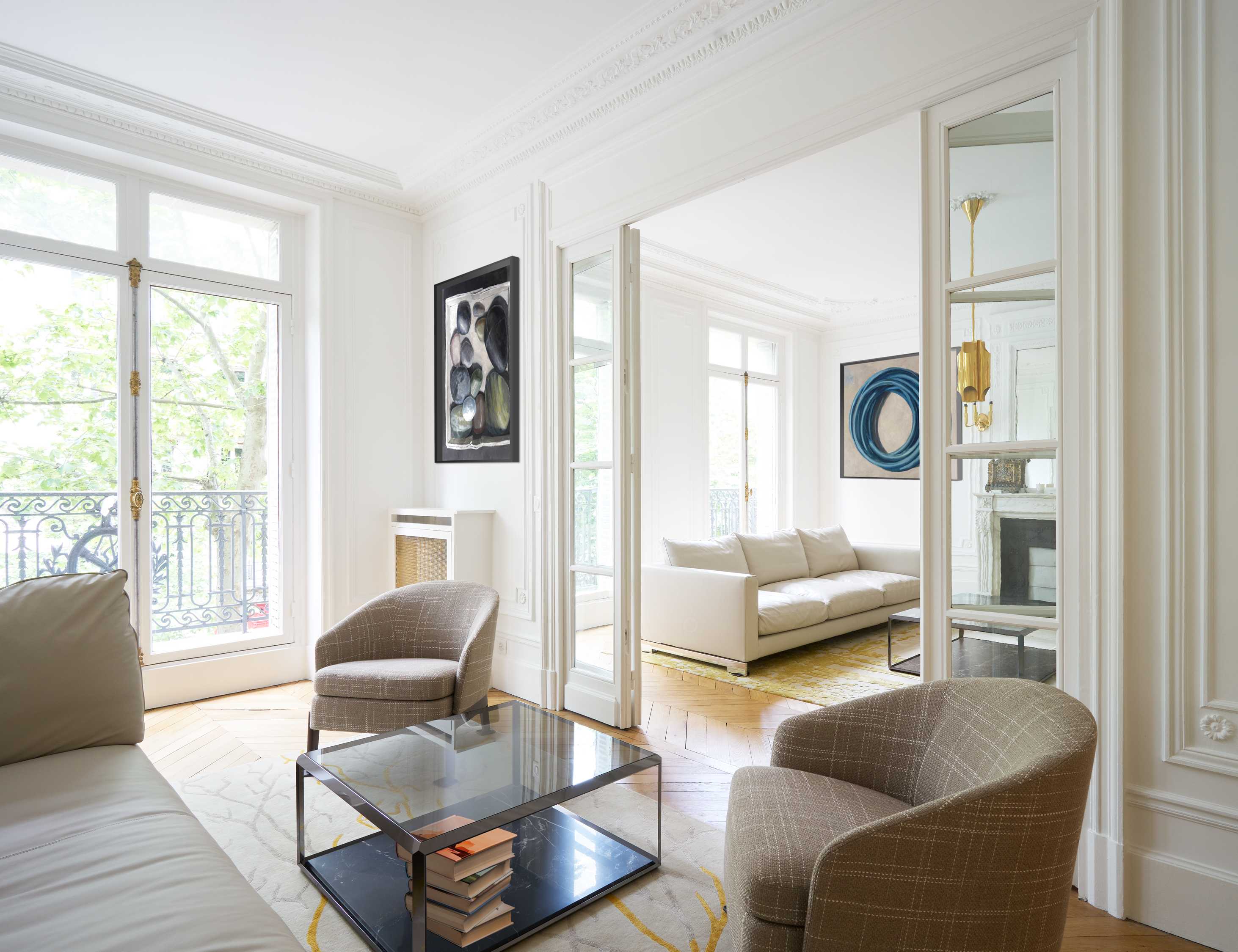 Réaménagement D’un Appartement Haussmannien Par Un Architecte