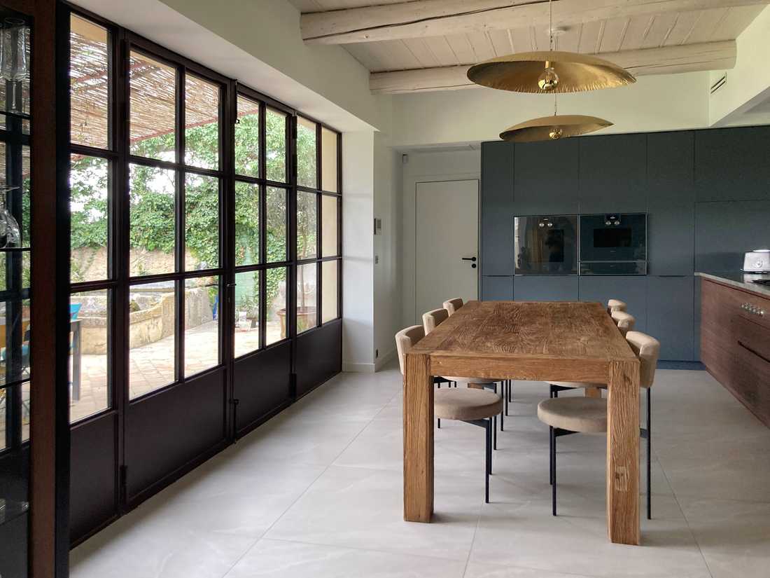 Rénovation intérieur d'une maison ancienne de 280 m² par un architecte d'intérieur à Marseille