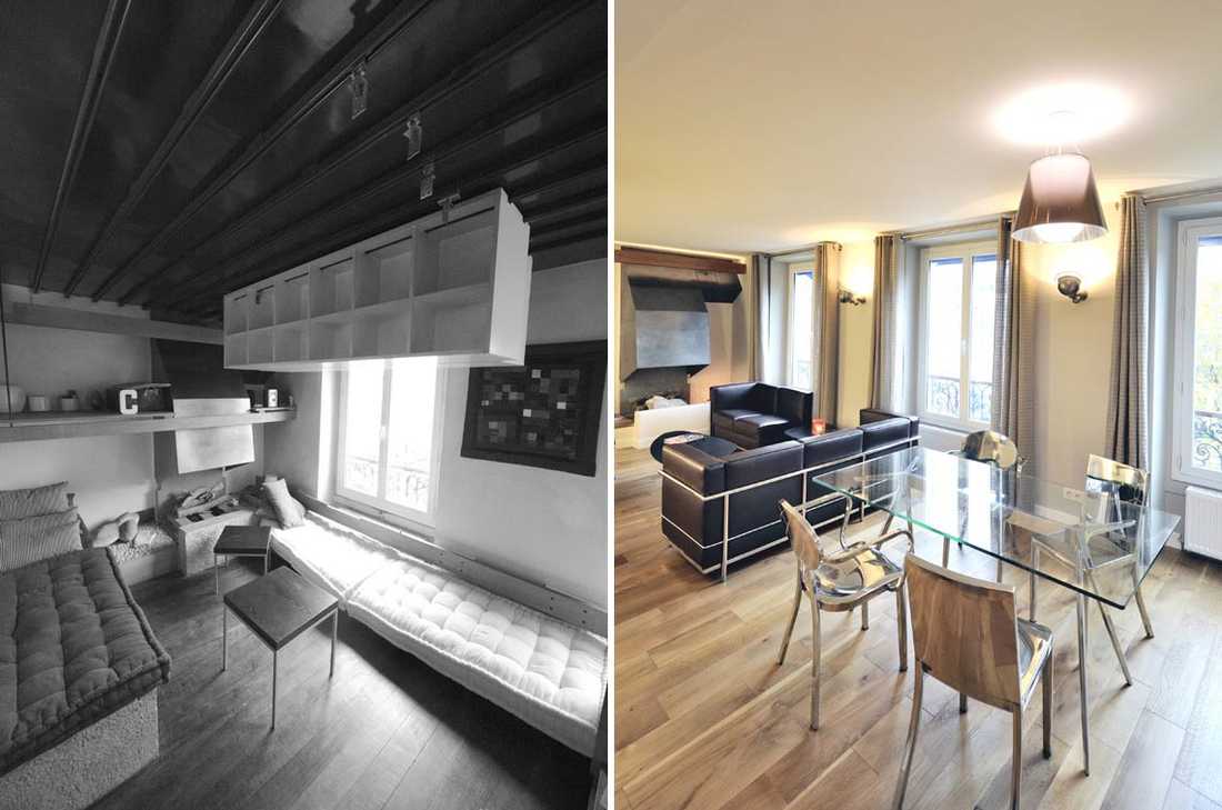 Aménagement d'un appartement atypique par un architecte d'intérieur à Marseille