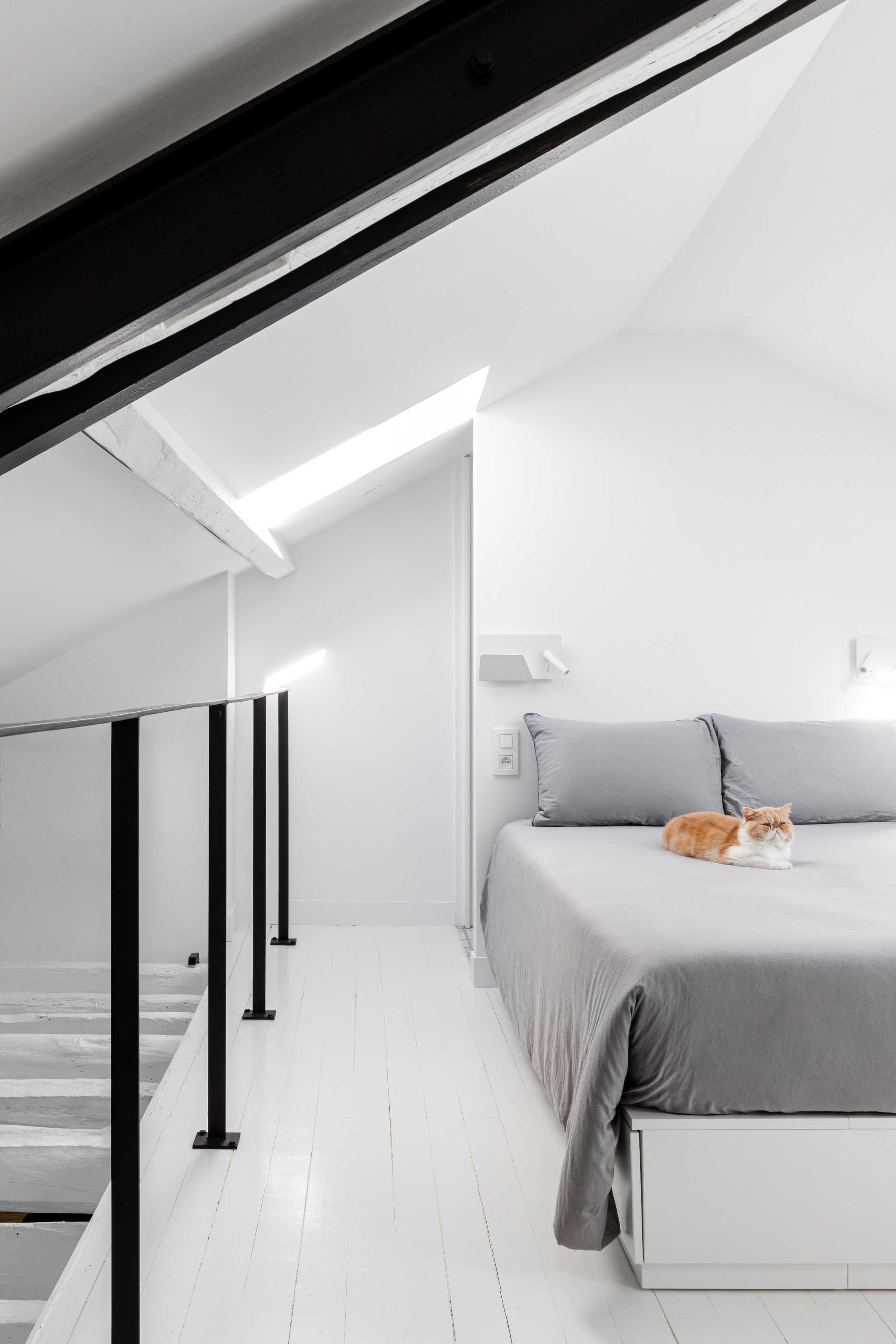 Aménagement d'un appartement en duplex de 58m²