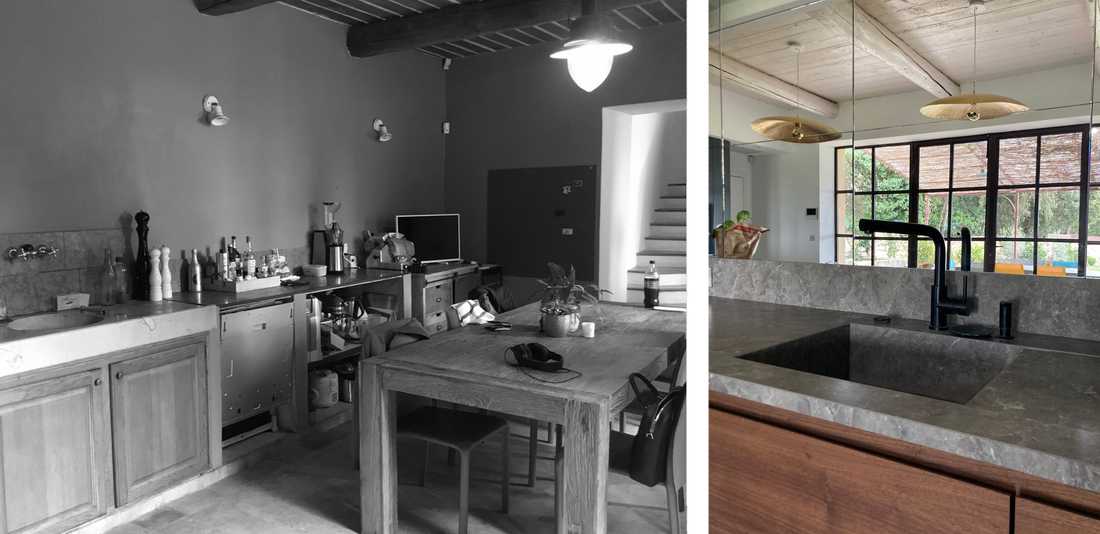 Avant-aprés : rénovation de la cuisine de la maison