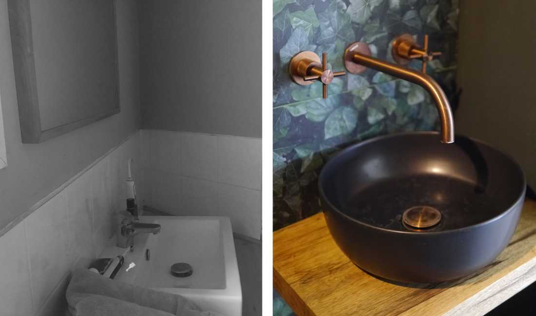 Avant-aprés : Rénovation de la salle de bain