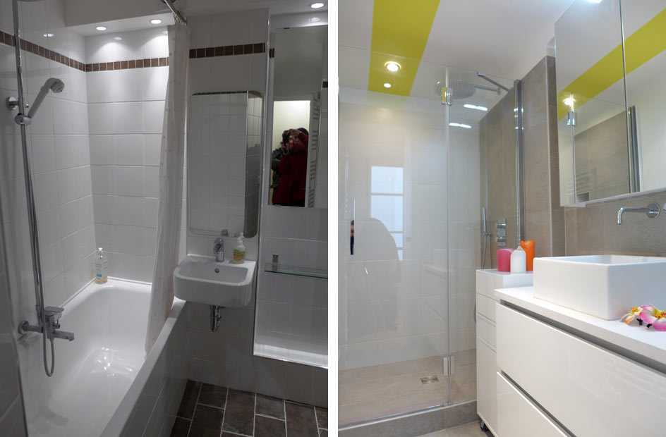 Rénovation d’une salle de bain par un architecte d’intérieur à Marseille